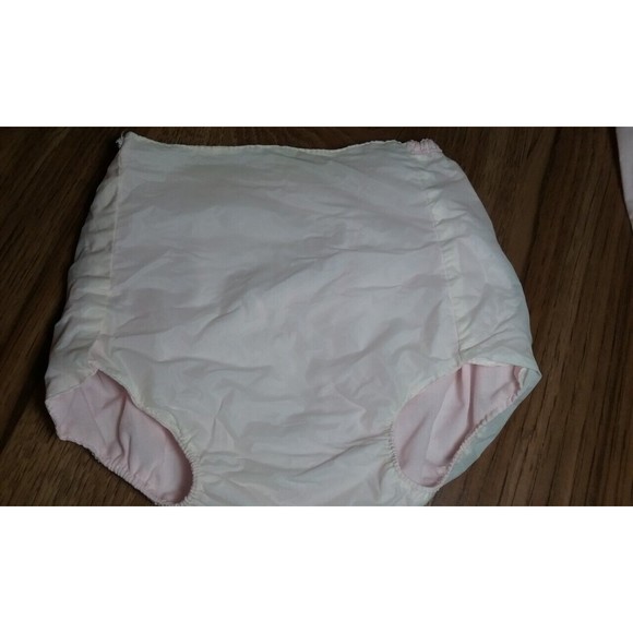 Vtg A Little Angel Baby Girl Pink Dress Smocked Buttoned Front Wide Hem 3-6 Mo - Picture 11 of 11